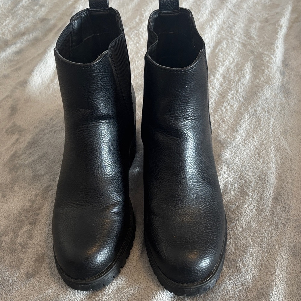 MIA Black Ankle Booties